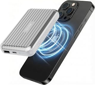 EVM EnMag 17 10000mAh Magnetic Wireless Power Bank, 22.5W Fast Charging, 15W Wireless Charging, Type-C & USB Output, Slim... Price In India