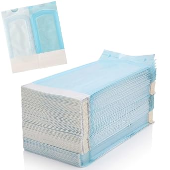 200 Pcs Self-Sealing Sterilising Bags, 90x165mm Sterilisation Pouches