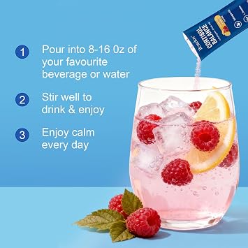 Calm Cortisol Powdered Drink Mix, Cortisol Reducer and Sleep Aid Supplement
