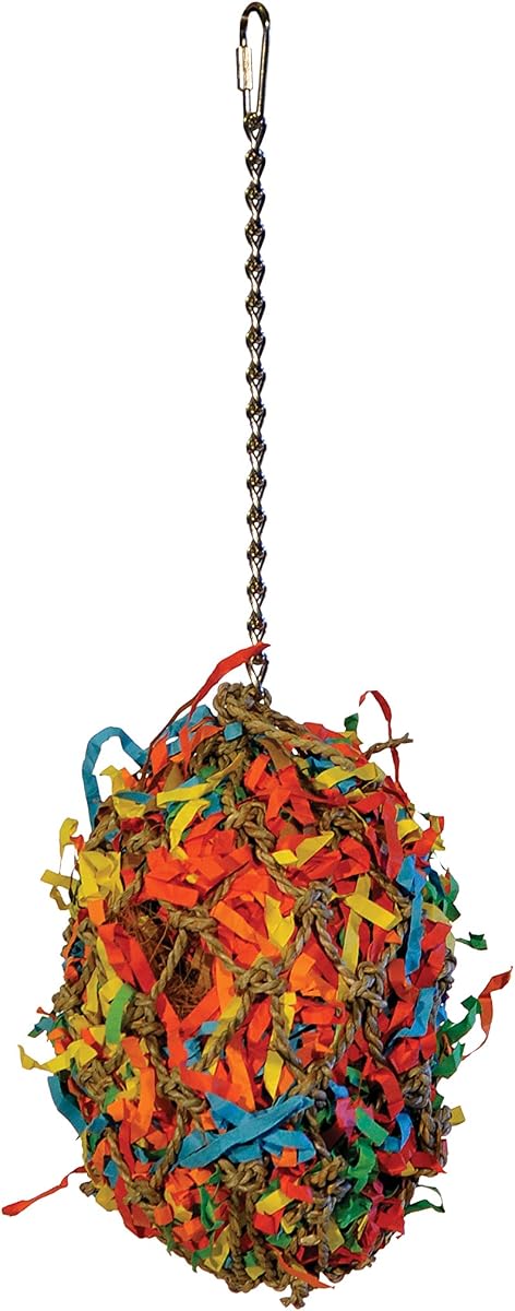Prevue Pet Products 62637 Calypso Creations Fiesta Ball Bird Toy (Modelo: 60062637)