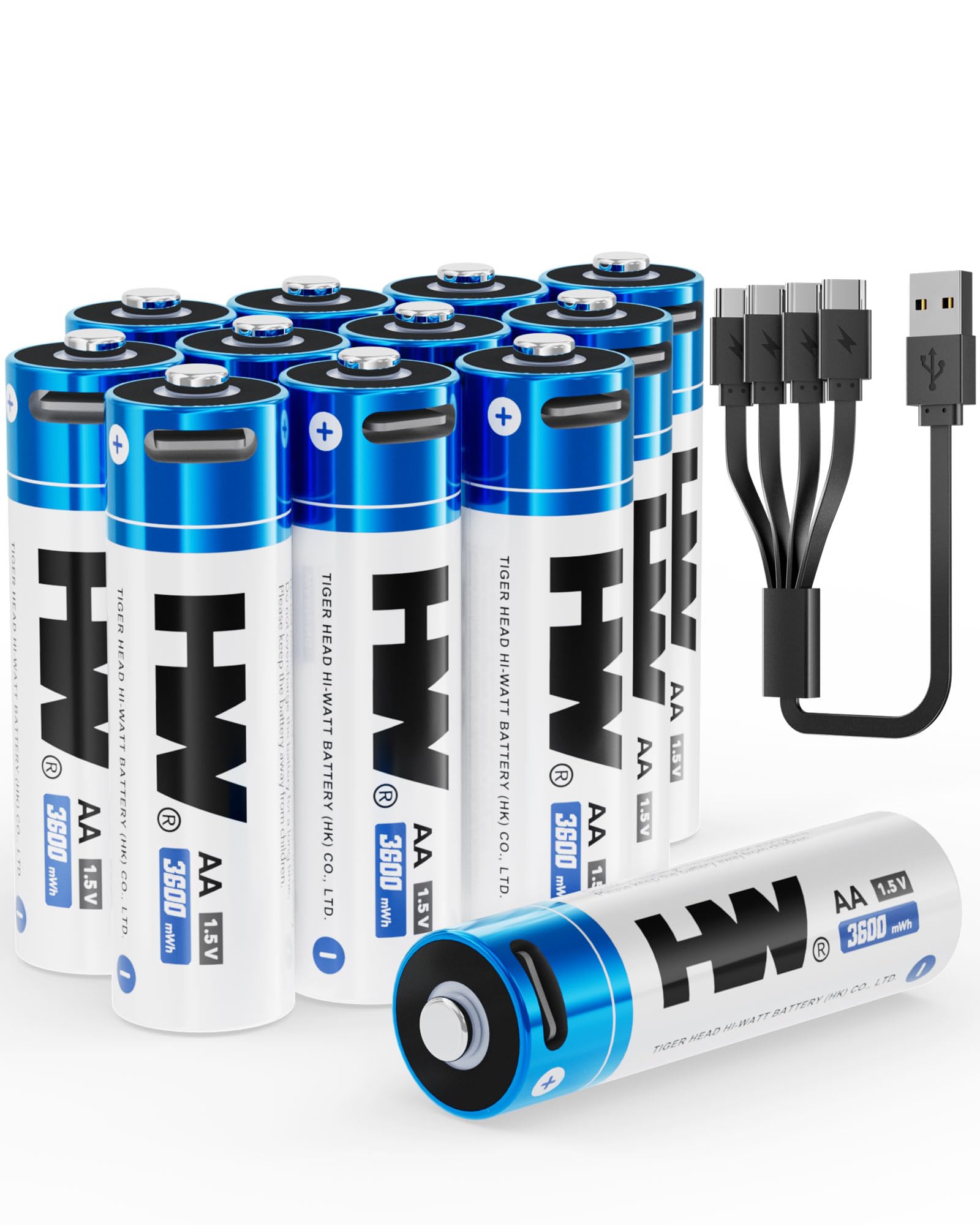 HW Rechargeable Batteries Controls Doorbell