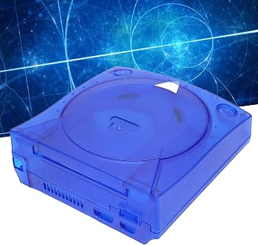Translucent Plastic, Easy to Remove Scratch Resistant Blue Plastic Housing Shell for SEGA Dreamcast DC