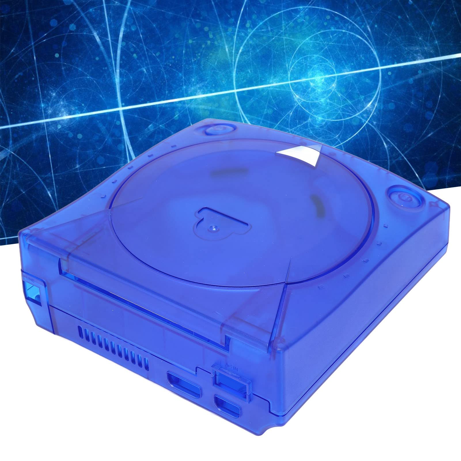 Protector de Consola de Juegos, Carcasa Translúcida de Plástico Translúcido Azul para Consola de Juegos Dreamcast DC