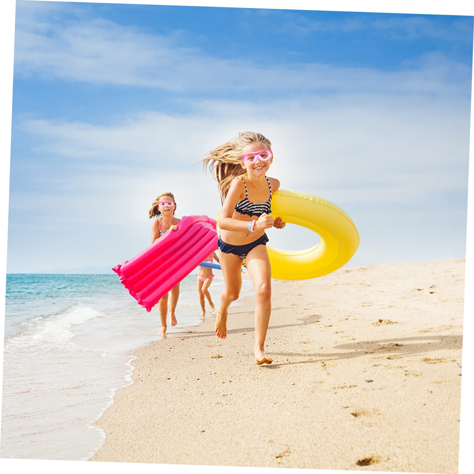 Yardwe 3st Taucherbrille Schwimmbrille Im Meer Jugendliche Schwimmbrille Trainingsgeräte Schwimmen Optische Brille Mit Großem Rahmen Fitnessgeräte Gläser Kind Anti Nebel Stk