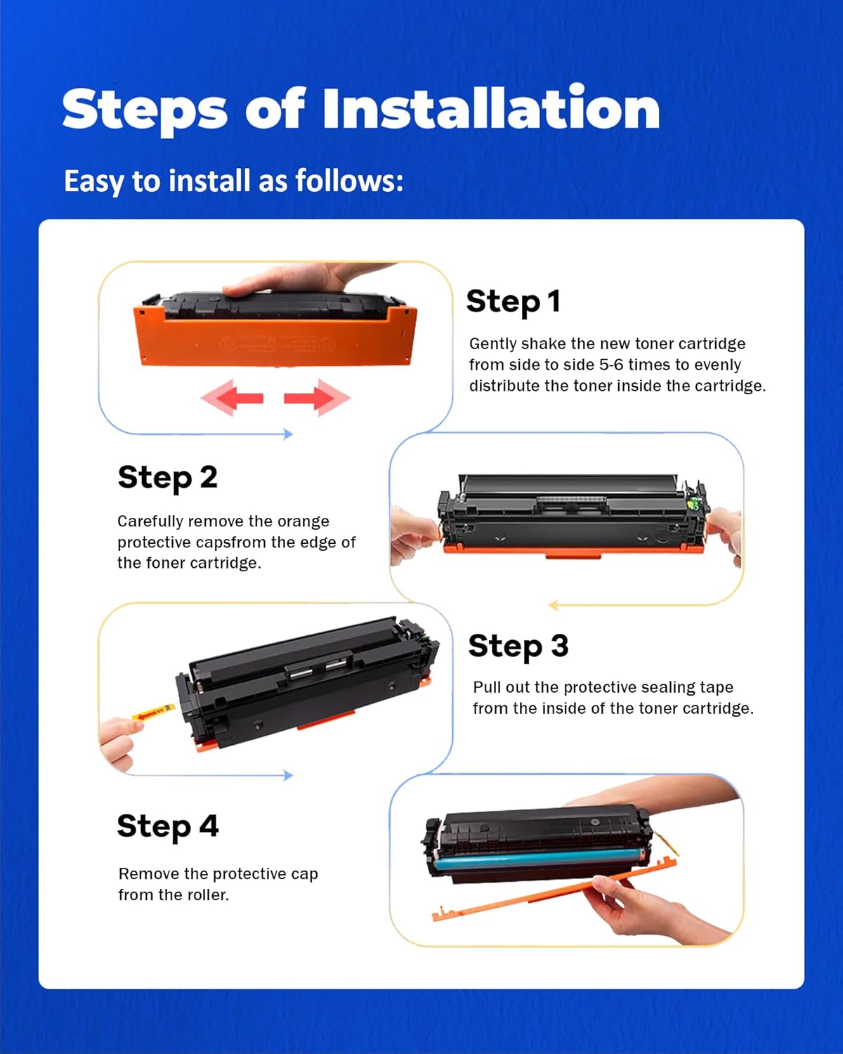 304A Black Toner Cartridge Replacement for HP 304A CC530A Works with Color Laserjet CP2025X CP2025N CP2025DN CM2320N MFP CM2320NF MFP CM2320FXI MFP Printer (1 Pack)