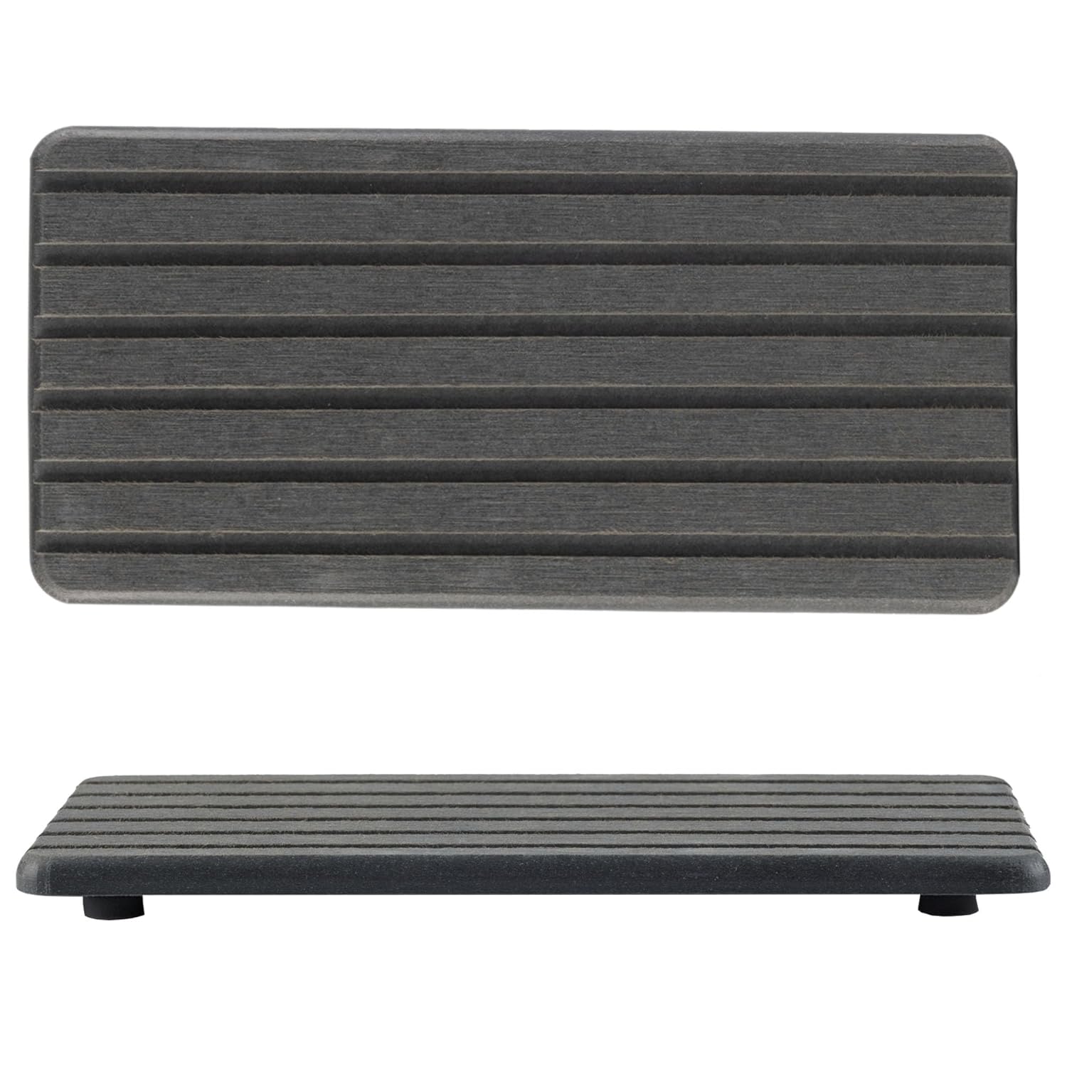 2 PCS Water Absorbent diatomite Coasters 8 3 x 4 Water Absorbing Stone Tray for Sink Stone Drying