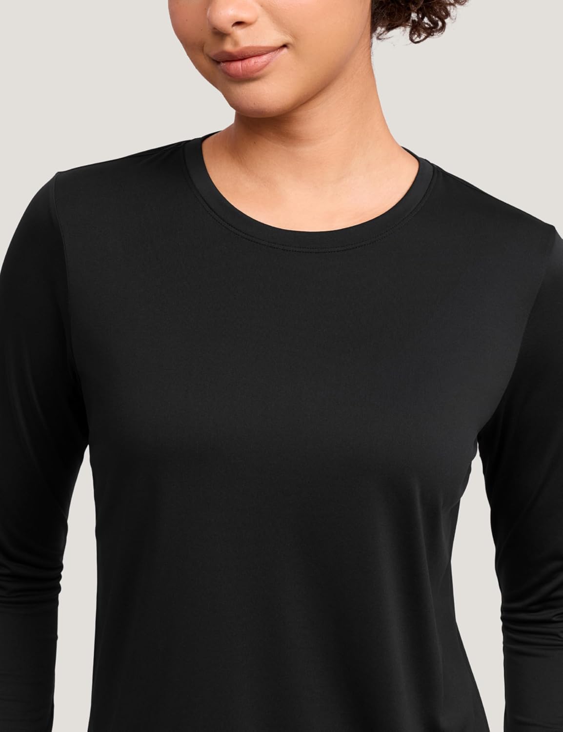 Innophra Cooling Hiking Long Sleeve Sun Shirt for Women - UPF 25 Lightweight Soft Running Workout UV Protection Summer Tops