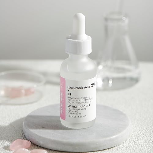 Miniatura 6 de ROLANYIN Suero Facial de Ácido Hialurónico 2% + Vitamina B5 para Hidratación Intensa, Efecto Voluminizador y Nutritivo, Calmante, Beneficios