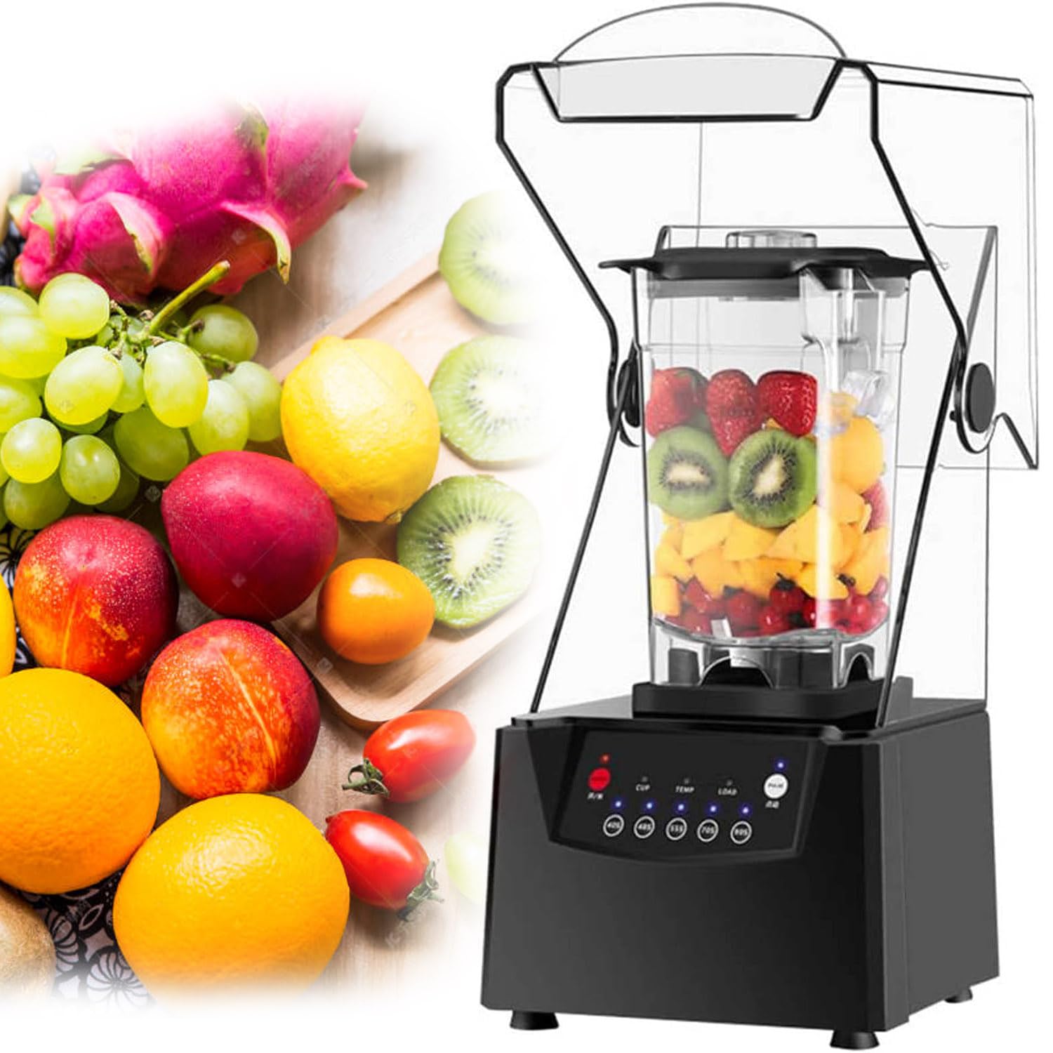 Licuadora para batidos, ideal para viajes, gimnasio, cocina, oficina