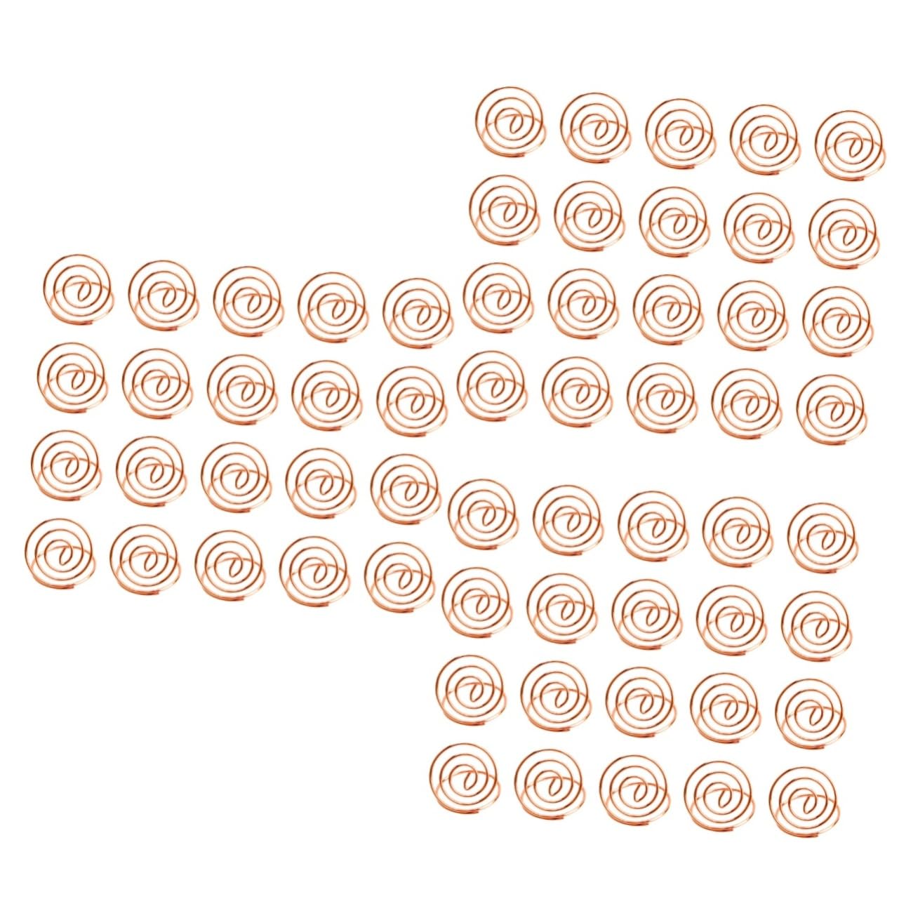 TOPBATHY 60stücke Tischkartenhalter Roségold Und Menüclips Für Hochzeiten Partys Und Für Tischnummern Und Memo-notizen