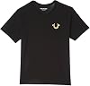 True Religion Mens Big Buddha T-Shirt US Size 3X-Large Black, Black, 3 XL