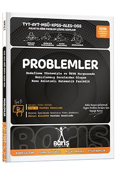 Barış Yayınları TYT-AYT-MSÜ-KPSS-ALES-DGS Problemler Soru Bankası