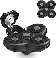 Vista 8 de Groomie BaldiePro - Afeitadoras inalámbricas de cabeza calva para hombres, kit de aseo de cabeza ergonómicas e impermeables para hombres calvos