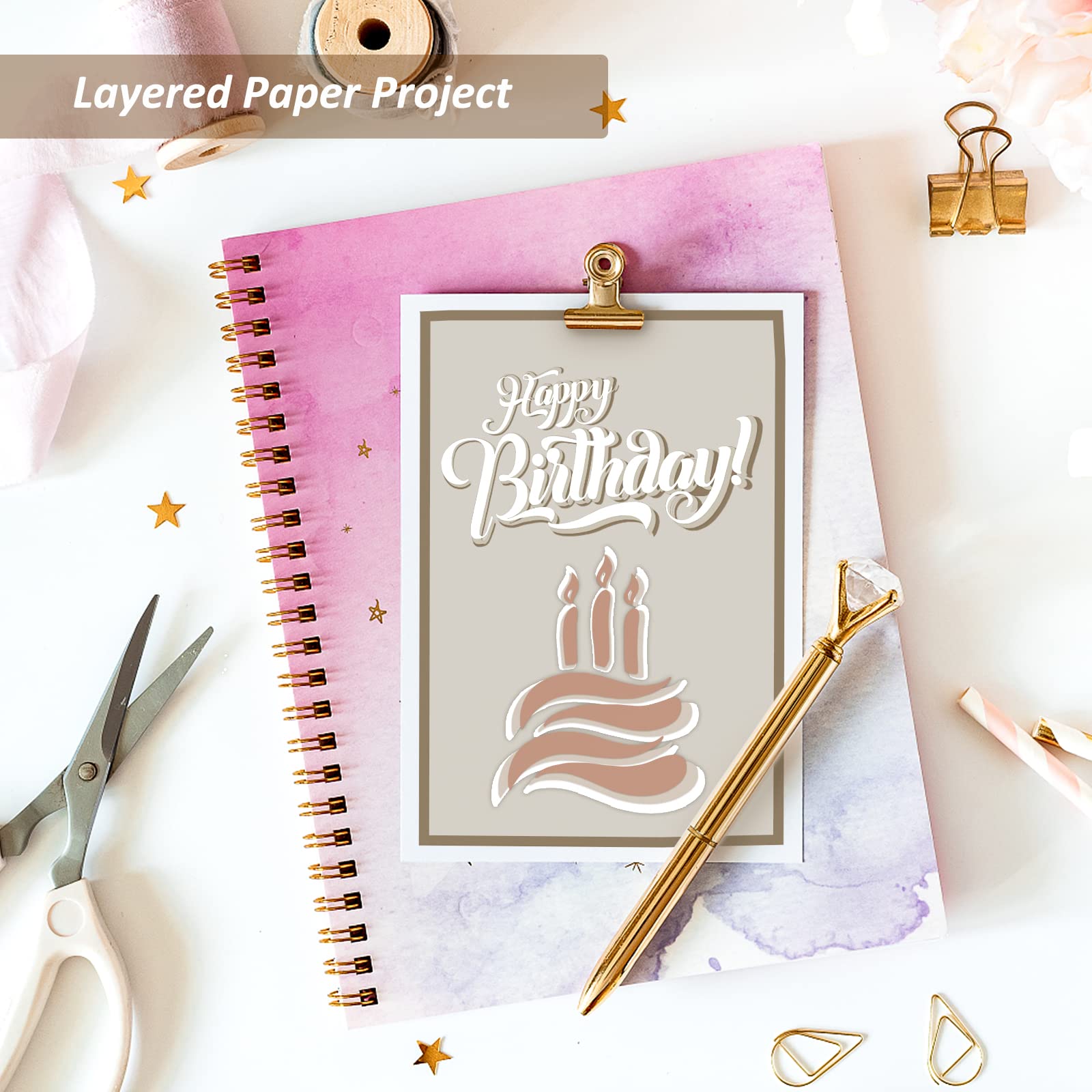 Carta Scrapbooking Livholic 48 Fogli 30x30: Colori Terra 250g/m² Per Cricut E Fai Da Te