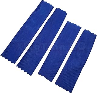 Damper Shock Sleeve Dust Snow Dirt Resist Cover for Traxxas 1/10 Slash Stampede Rustler Hoss 4WD - Blue 4pcs