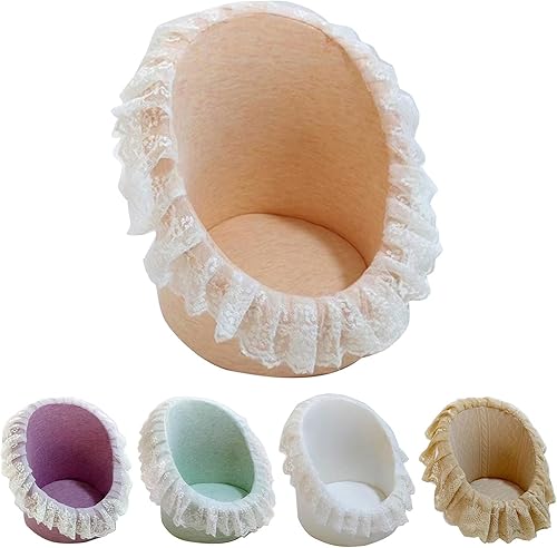 Miniatura 3 de Accesorios de fotografía, sofá de encaje para bebé, accesorios de fotos para bebés, accesorios de fondo para fotos infantiles, accesorios de