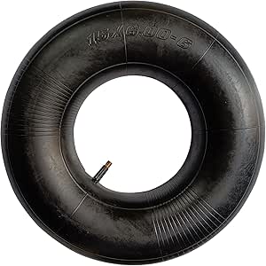 1 Piece of 15x6.00-6 Inner Tube with TR-13 Valve Stem for Lawn Mowers ...