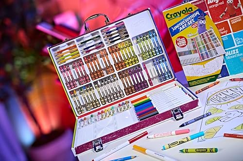 Miniatura 25 de Crayola - Juego Inspiration Art para colorear con estuche tie-dye, 140 piezas, suministros de arte para la escuela, regalo para niñas y niños