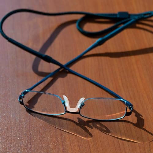 Miniatura 6 de Healifty Almohadillas de nariz para anteojos, 3 unidades, almohadillas de silicona para la nariz, almohadillas de repuesto de una sola pieza