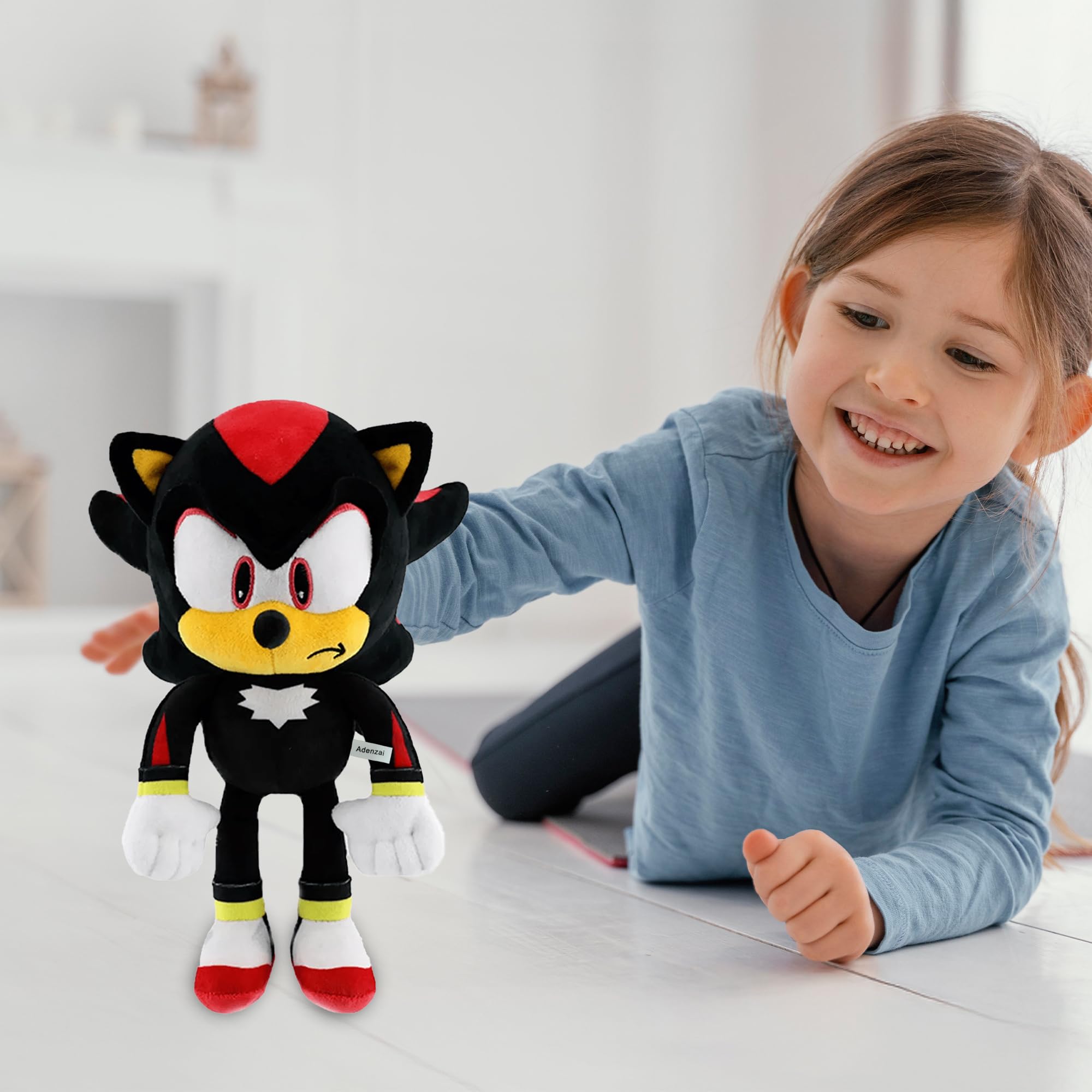 Amazon.co.jp: Adenzai ブラックぬいぐるみ スーパーソフトぬいぐるみ