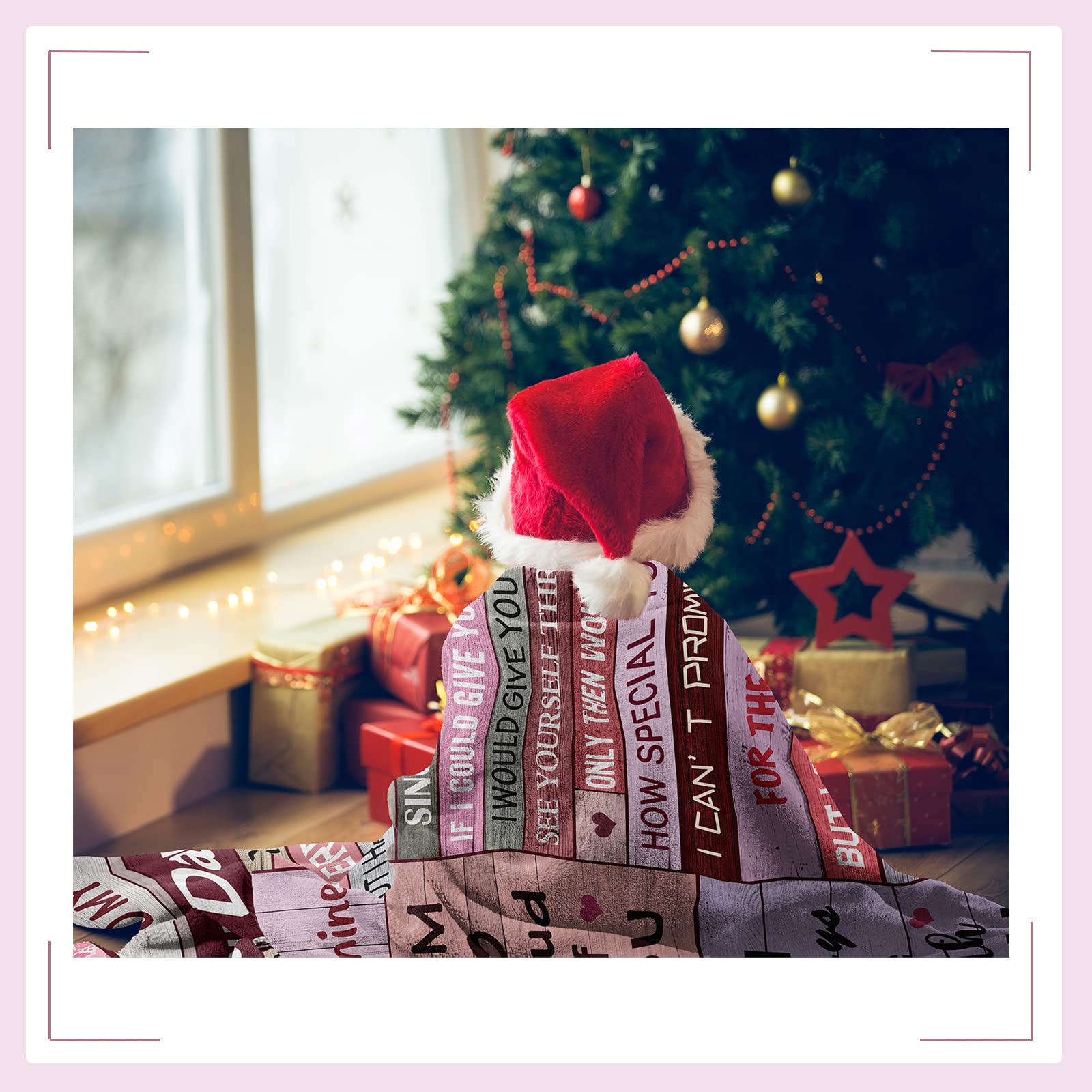 Coperta Regalo Per Suocera/Mamma Bonus, 127x152 Cm, Morbida In Poliestere, Lavabile, Per Natale E Compleanni Da Nuora/Figliastro - 4