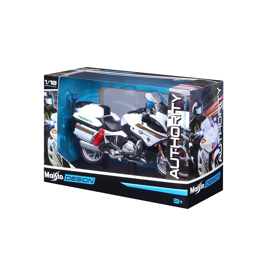 ミニカー Maisto BMW Authority Motorcycles 1:18 Amazon.com: Maisto 1:18 Authority Police Motorcycles by