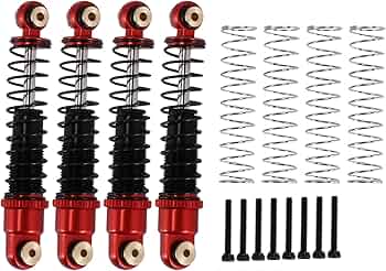 Amazon | MAKIVI 4個 金属ショックアブソーバー 40MM オイルダンパー