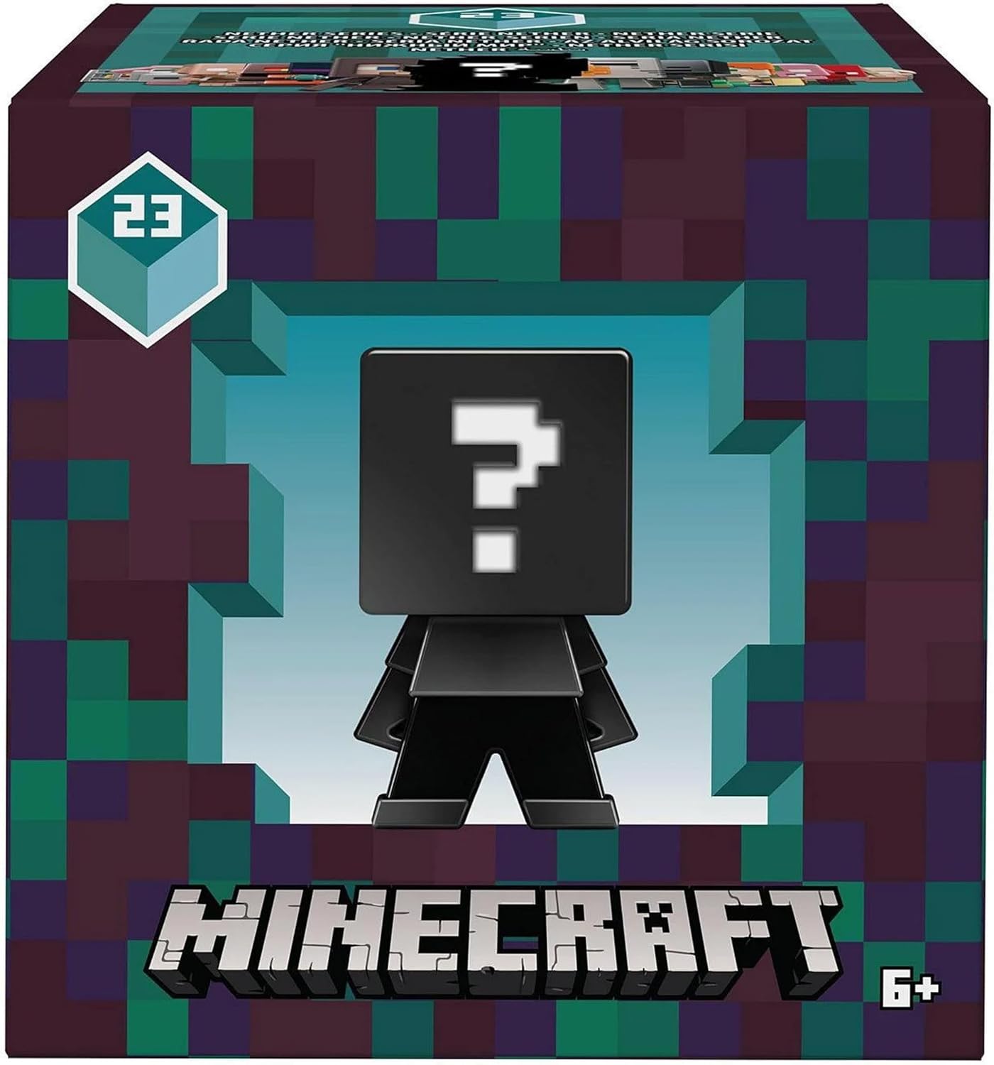 Minecraft Nether Series 23 Mini Figure Mystery Box – Bundle of 3 Blind Boxes | Surprise 1–1.5″ Collectibles – Ages 6+