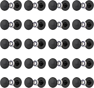 20 Pack Fidget Spinner Bearing and Cap Replacement Set, Chrome Steel Bearing Balls, High Speed 13mmx7mmx4mm Bearings Single Sealed Small Bearings for Fidget Spinner
