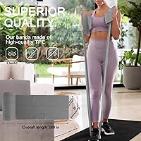 Vista 4 de Bandas de resistencia profesionales a granel. Banda elástica de terapia física. Bandas de resistencia bandas elásticas de ejercicio