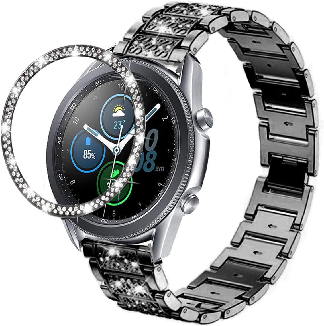 DEALELE Strap Compatible with Samsung Galaxy Watch 3 45mm - Image 3