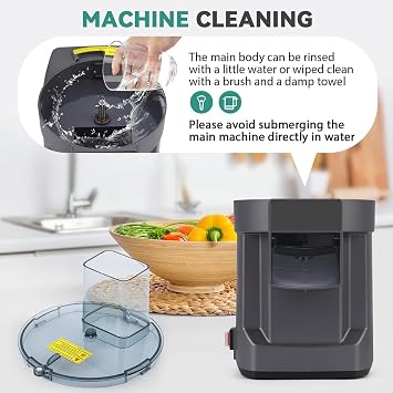 3-in-1 Electric Vegetable Chopper & Dicer – Commercial Food Processor with Blades for Dicing, Slicing, Shredding, Automatic Fruit Cutter for Onion, Potato, Carrot, Cucumbe