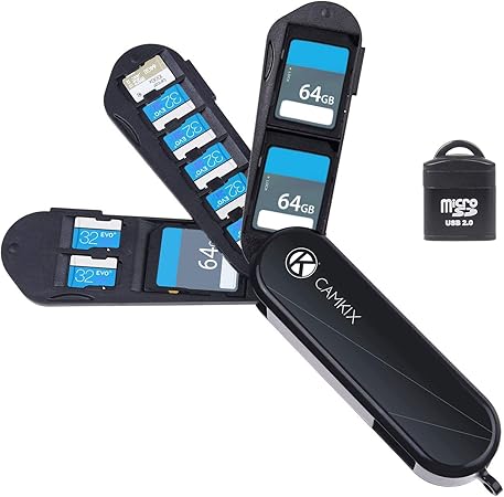 Étui De Rangement JJC Pour Batteries Et Cartes Mémoire - Compatible LP-E6, NP-FZ100, SD, CFexpress...