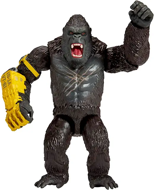 Godzilla x Kong 6-Inch Kong Action Figure with B.E.A.S.T Glove - Godzilla Figurer