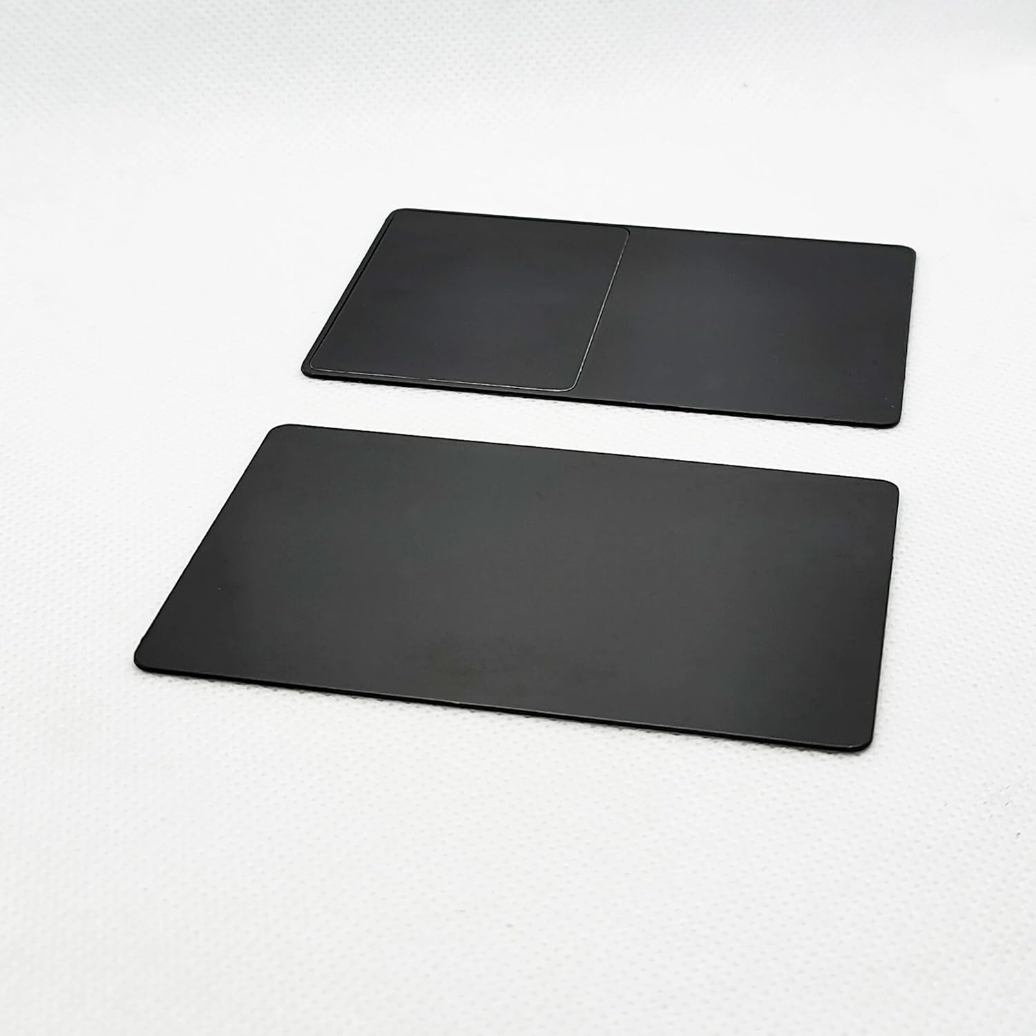 Metal Digital Business Card 215 Chip NFC Stainless Steel Black Matte Card, 504 Bytes Works with All NFC -Enabled Devices, it is Available for Laser Printing (Matte Black)