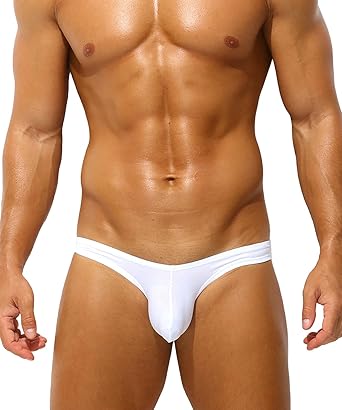 Mens Low Rise Briefs Sexy Bikini Breathable Soft Bulge Pouch Modal Underwear Men