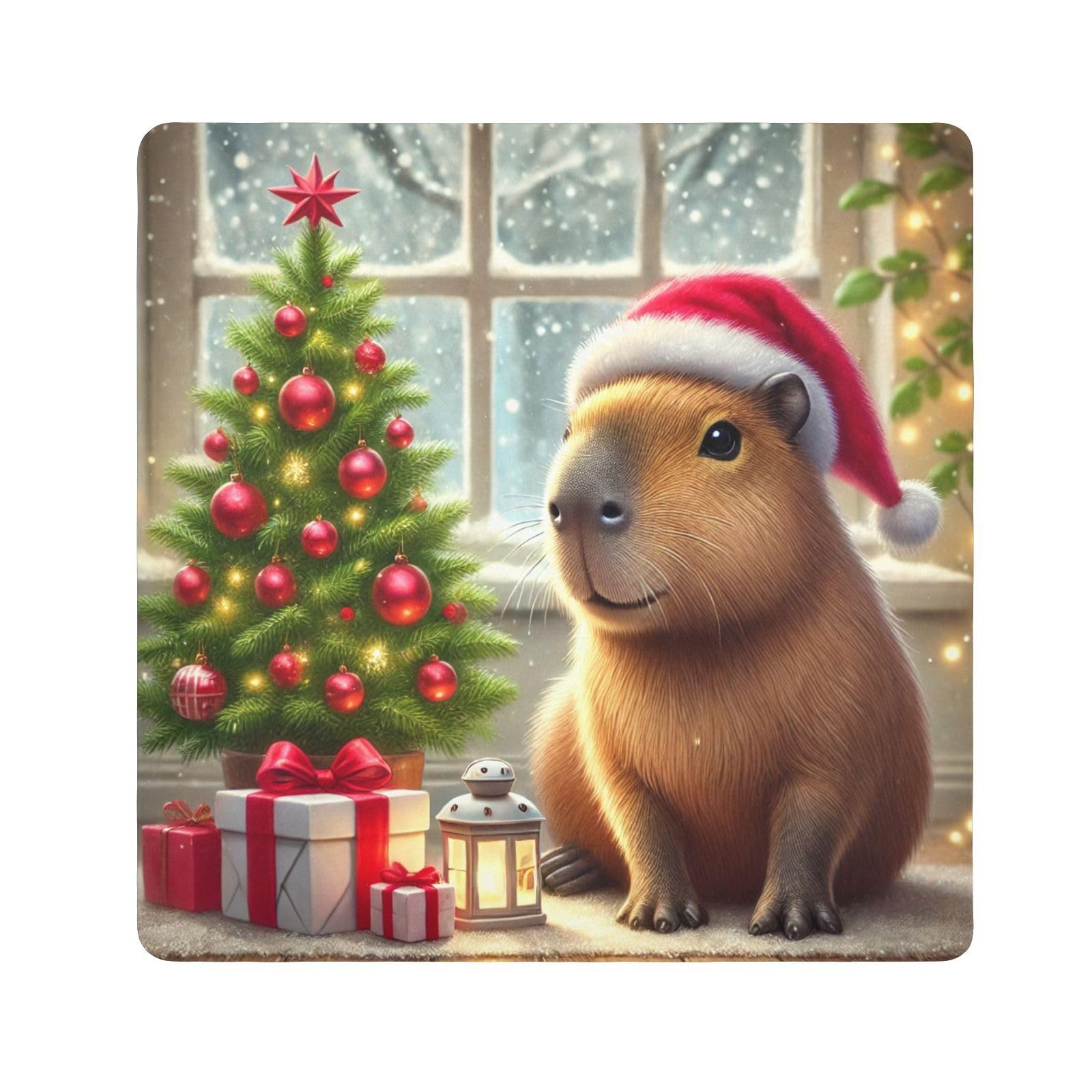 Joko Ivery Capybara Christmas Tree Self-adhesive Cloth 17.7
