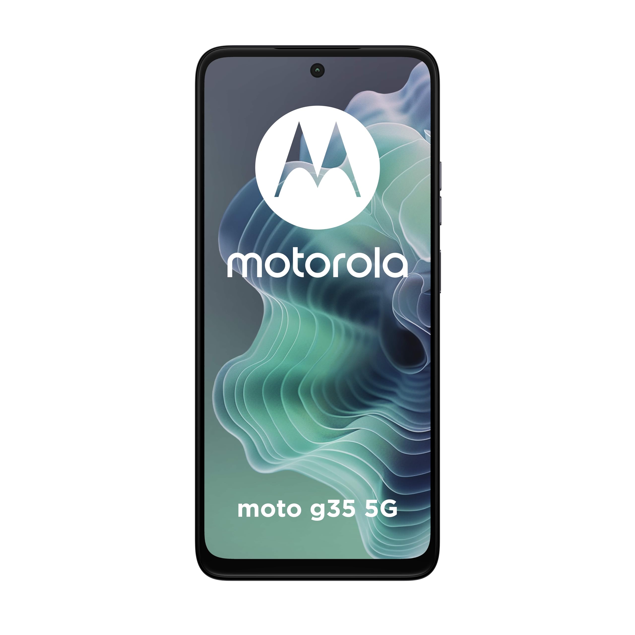 moto g35 5G (4/256GB, display 6.72" FHD+ 120Hz, 50+8MP, 5000 mAh, selfie 16MP, ricarica 18W, NFC, Android 14 stock, cover protettiva inclusa), Midnight Black