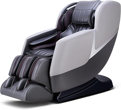 MYNTA MC2100 - Silla de masaje 3D mejorada, silla de masaje de cuerpo completo reclinable con gravedad cero, escaneo corporal, estiramiento
