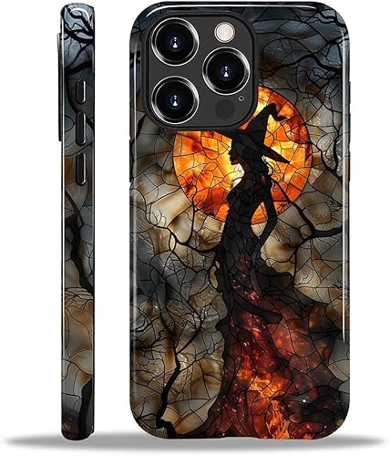 Miniatura 27 de Funda para iPhone 15 Pro Max, Diseño Floral Bohemio con Bordado Sintético - Protección Dual Híbrida Silicona + PC Duro Resistente a Golpes Funda