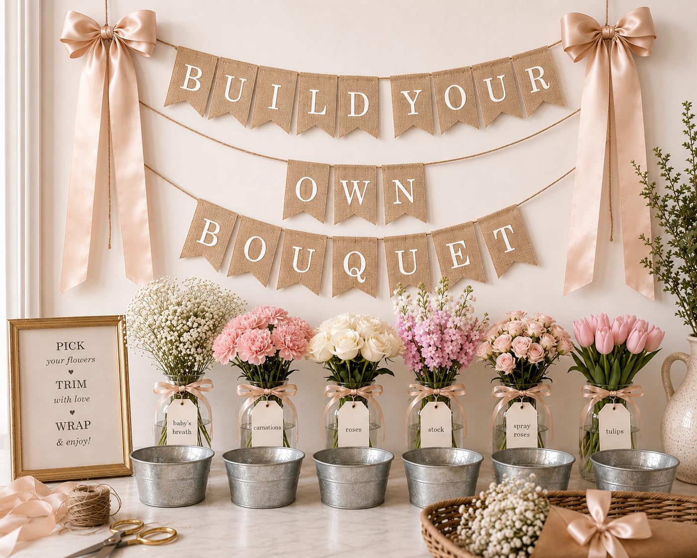 Kit de pancarta preimpresa: 97 banderas de arpillera con letras blancas, números y símbolos, pancarta personalizada reutilizable, haz tu propia pancarta personalizada para decoración estética de