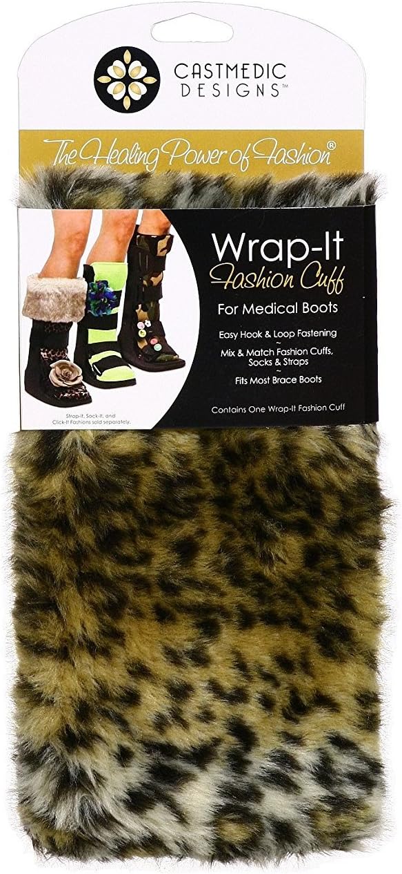 Wrap-It Faux Fur, Leopard