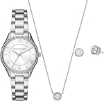 Michael Kors Lauryn Three-Hand Silver-Tone Stainless Steel Women's Watch (Model: MK3900)