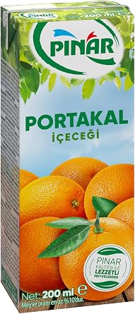 Pinar Meyvelİ İÇecek Portakal 200ml