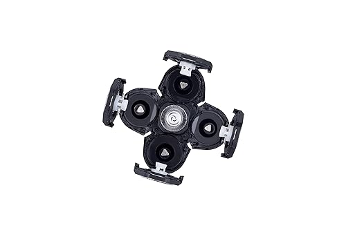 Miniatura 7 de Roziapro Cortadores de cuchilla de repuesto para cabezal de afeitado flotante 5D, maquinilla de afeitar eléctrica impermeable (dorado y gris)