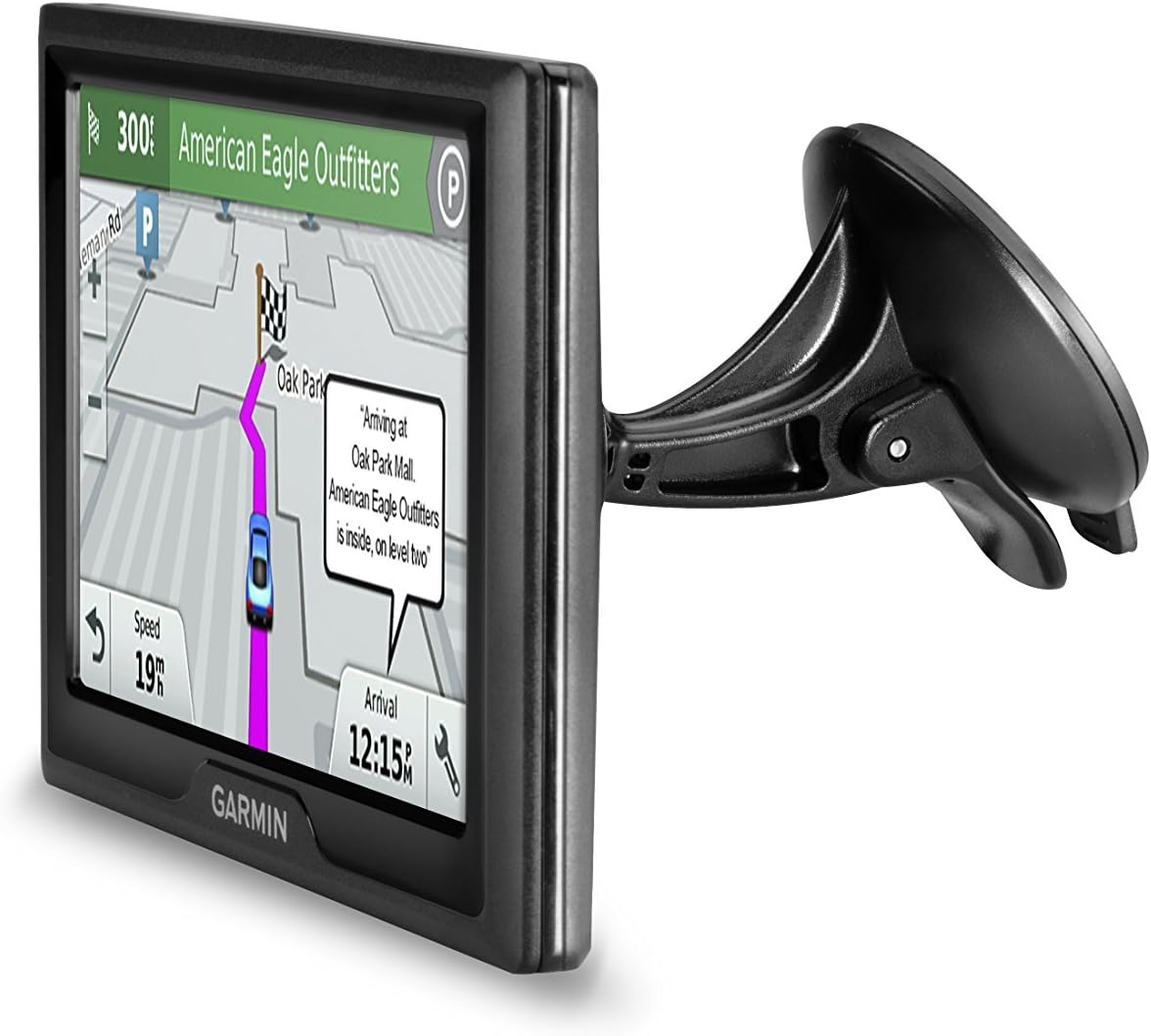 Garmin Drive 61 USA+CAN LM GPS Navigator System with Lifetime Maps, Spoken Turn-by-Turn Directions, Direct Access, Driver Alerts, TripAdvisor and Foursquare Data (Renewed)