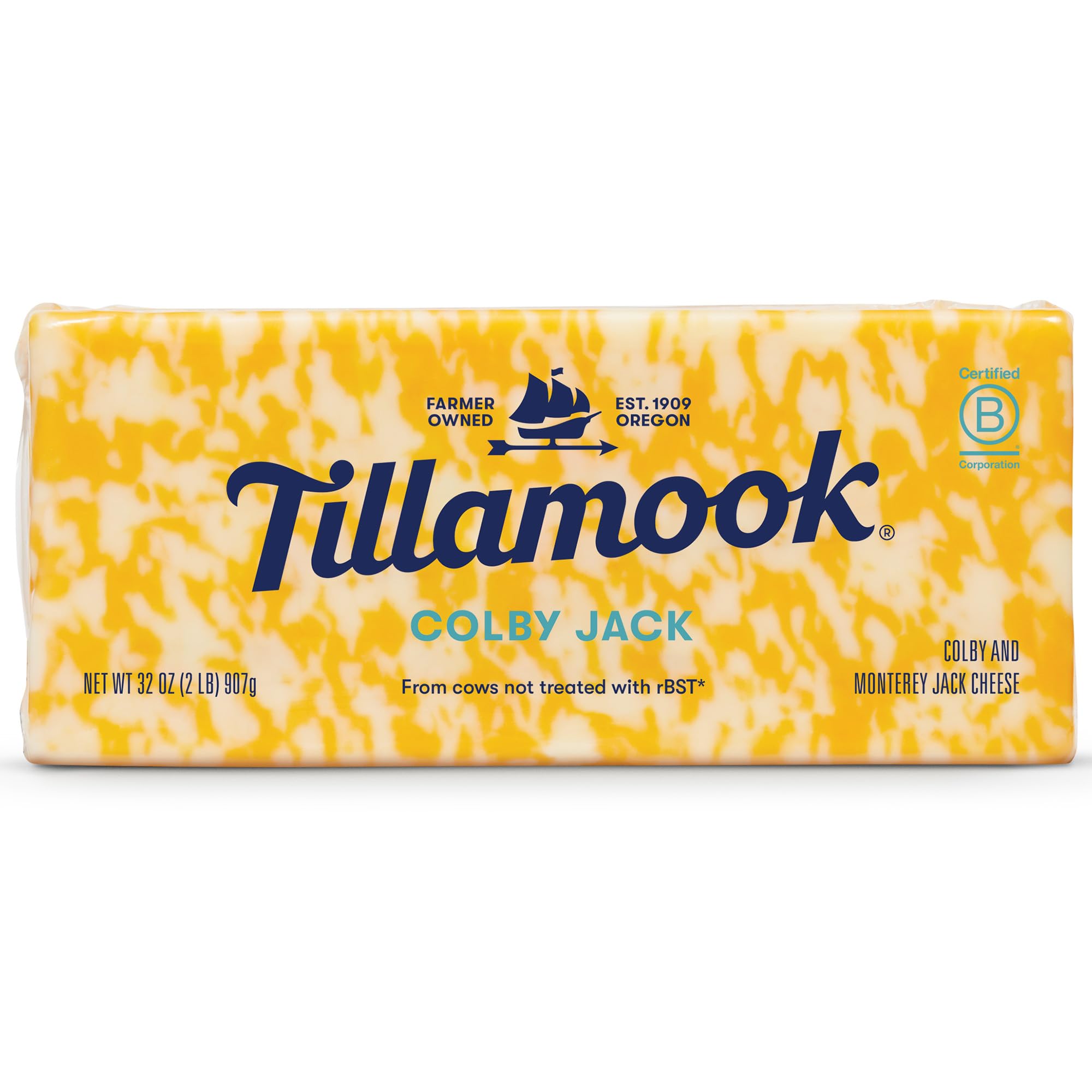 Amazon.com: Tillamook Colby Jack Cheese Blocks, 32 Ounce