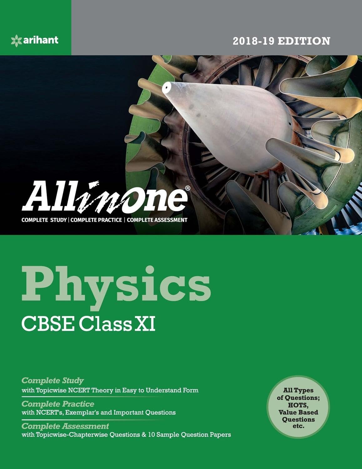 CBSE All in One Physics Class 11 for 2018 - 19 (Old edition)