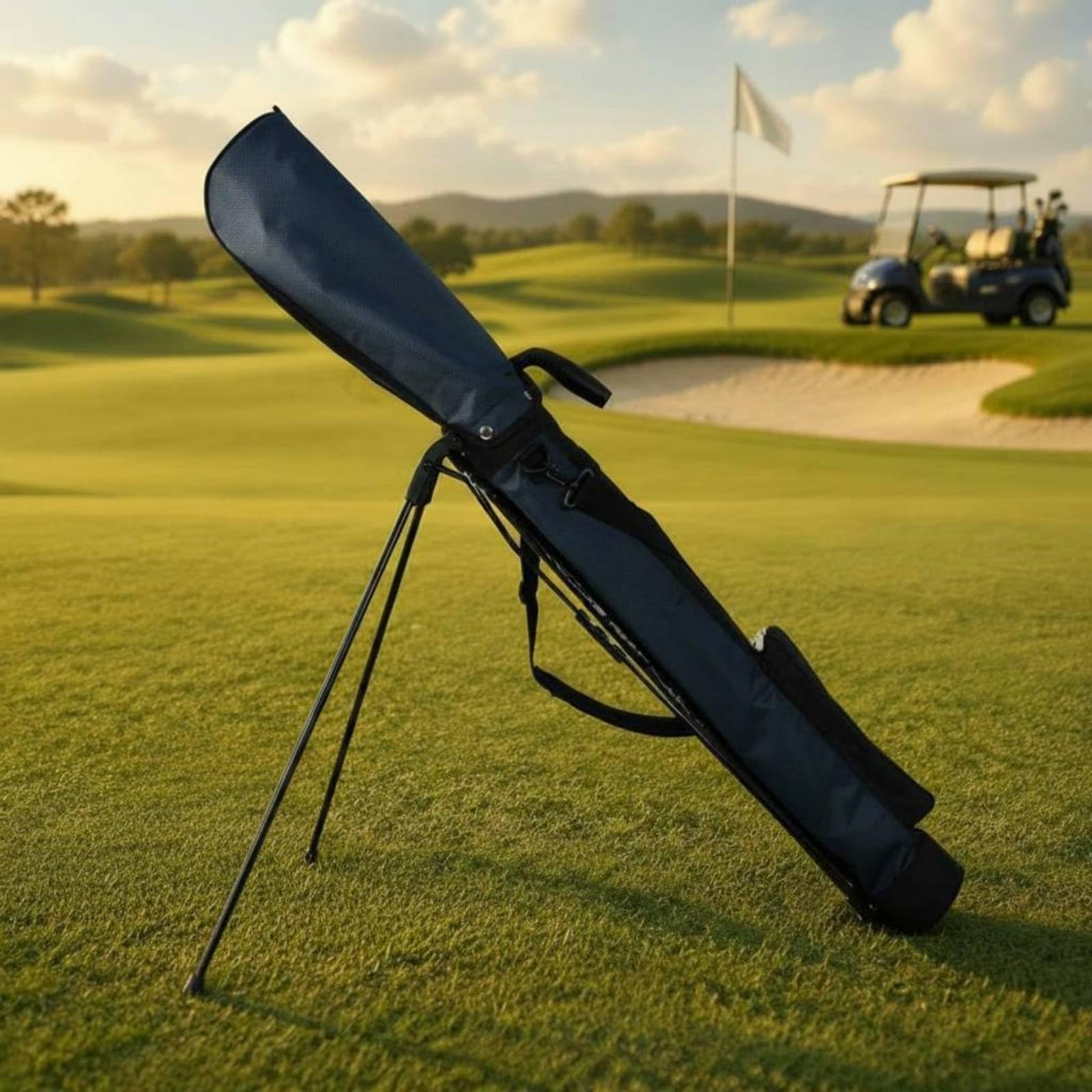 Bolsa de Práctica de Golf Ligera Bolsa Golf Portátil Ligero Accesorio Deportivo para Entrenamiento
