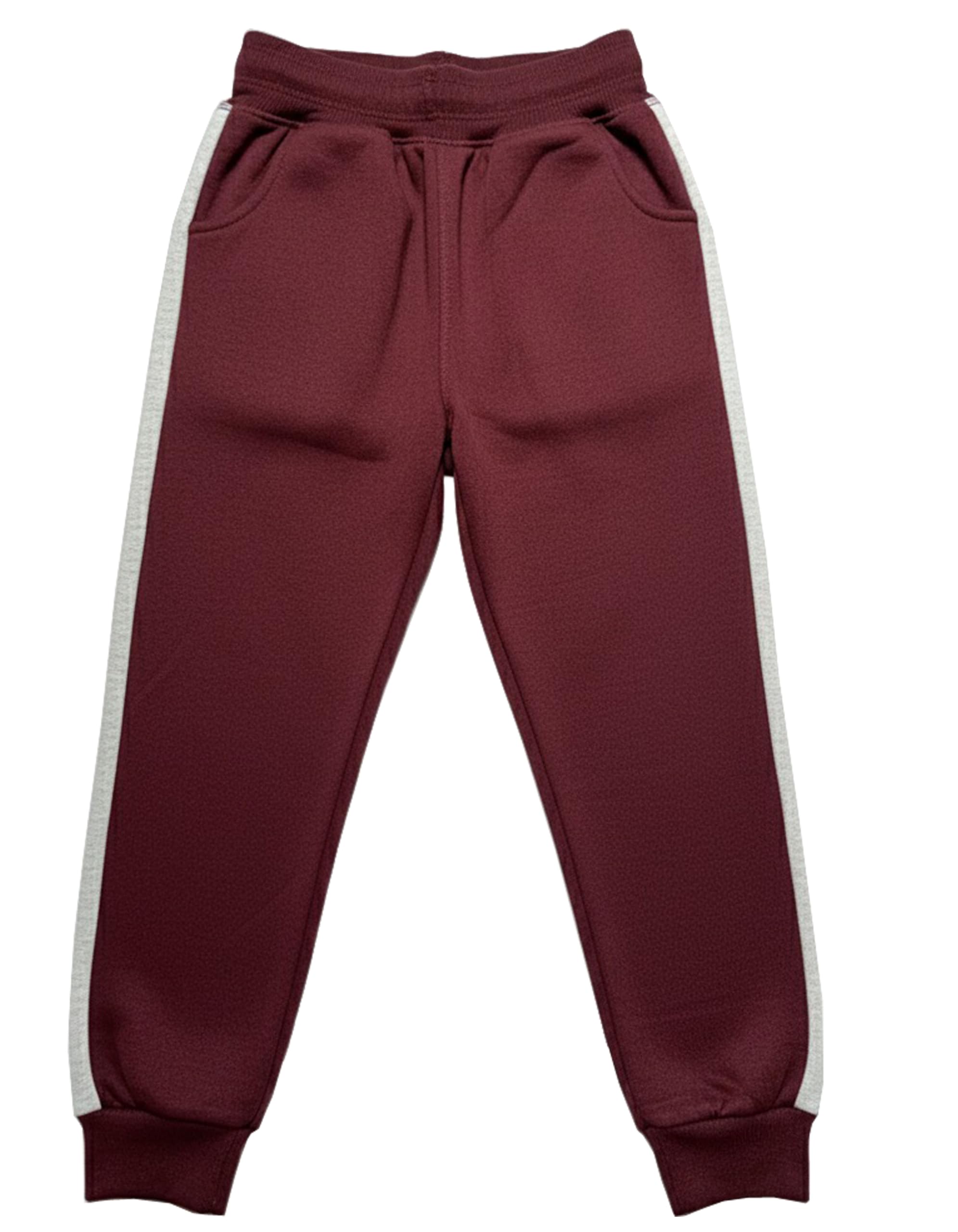 Sam & Rash Boys Fleece Warm Trackpants, Kids Jogger for Winter Session Thermal Soft and Comfort Lower for Kids (in, Age, 11 Years, 12 Years, Regular, Blue & Maroon) - Image 5 thumbnail